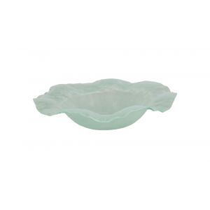 Phillips Collection - Frosted Leaning Glass Bowl, LG - ID76851