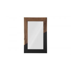 Phillips Collection - Geometry Wood Mirror, Natural, Black - TH105234