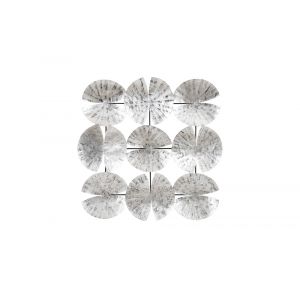 Phillips Collection - Ginkgo Leaf Wall Art, 9 Leaves, Silver - TH78934