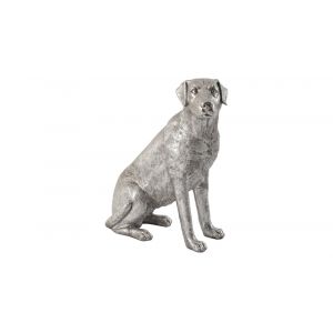 Phillips Collection - Labrador Dog, Sitting, Silver Leaf - PH67116