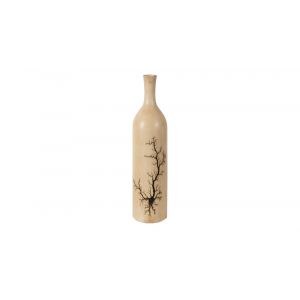 Phillips Collection - Lightning Bottle, Mango Wood, Long Neck - TH97709