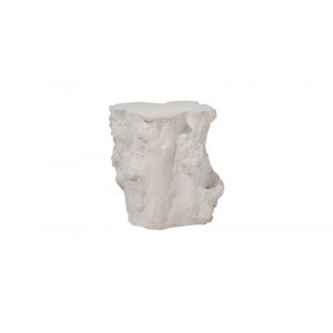 Phillips Collection - Log Side Table, Roman Stone - PH61360