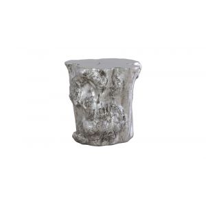 Phillips Collection - Log Side Table, Silver Leaf - PH56281
