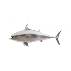 Phillips Collection - Mackerel Fish Wall Sculpture, Resin, Silver Leaf - PH64549