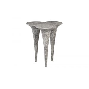 Phillips Collection - Marley Bar Table, Chamcha Wood, Gray Stone Finish - TH93106