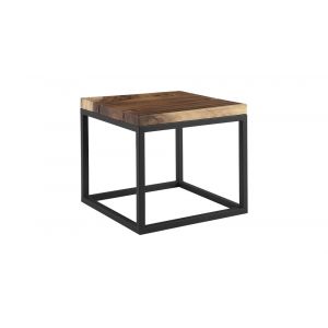 Phillips Collection - Martin Side Table, Black Metal Base - TH62862