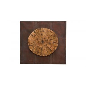 Phillips Collection - Medallion Wall Art, Amber - TH78389