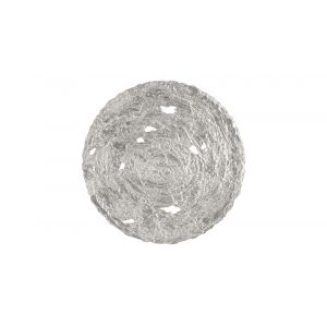 Phillips Collection - Molten Wall Disc, Large, Silver Leaf - PH83689