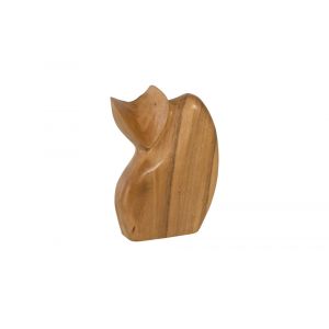 Phillips Collection - Nuzzled Cat Sculpture, Natural - TH95614