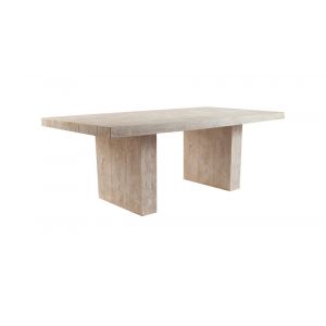 Phillips Collection - Old Lumber Dining Table, Roman Stone - PH63850