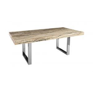 Phillips Collection - Onyx Dining Table, Stainless Steel Legs - CH84210