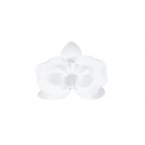 Phillips Collection - Orchid Flower Wall Decor, White, Metal - TH101829