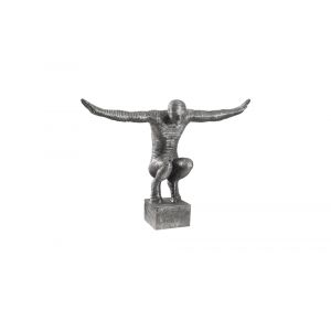 Phillips Collection - Outstretched Arms Sculpture, Aluminum, Small - ID103555