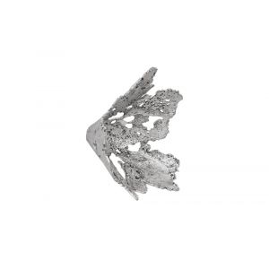 Phillips Collection - Perforated Splash Bowl Wall Art, Silver Leaf - PH104251