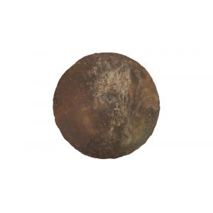 Phillips Collection - Reclaimed Oil Drum Wall Disc, Individual Pieces, Assorted Colors and Depths - TH58367