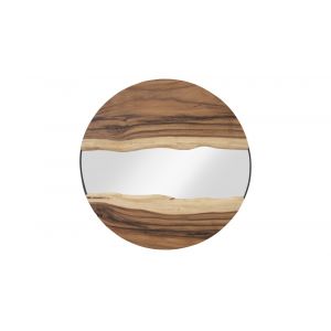 Phillips Collection - River Mirror, Natural, Round - TH103482