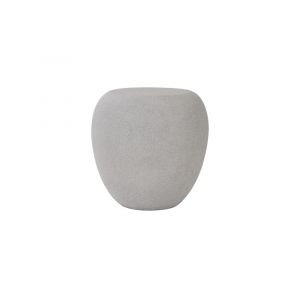 Phillips Collection - River Stone Side Table, Dark Granite - PH103553