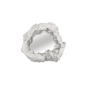 Phillips Collection - Rock Pond Mirror, Silver Leaf - PH81110