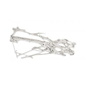 Phillips Collection - Root Wall Art, Large, Silver Leaf - PH61030