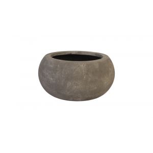 Phillips Collection - Rounded Planter, Large, Gray - PH97022