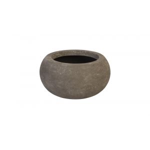 Phillips Collection - Rounded Planter, Small, Gray - PH97021