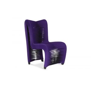 Phillips Collection - Seat Belt Dining Chair, High Back, Purple - B2061HP