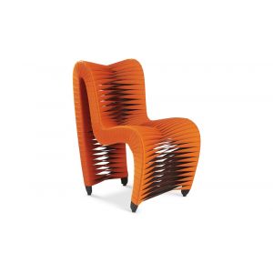 Phillips Collection - Seat Belt Dining Chair, Orange - B2061ZZ