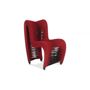 Phillips Collection - Seat Belt Dining Chair, Red/Black - B2062ZZ