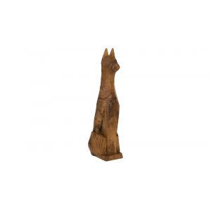 Phillips Collection - Seated Dog Sculpture, Natural - TH92151
