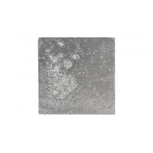 Phillips Collection - Splotch Wall Art, Square, Silver Leaf - PH94494