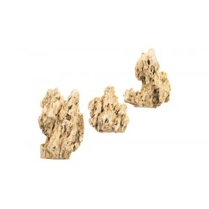Phillips Collection - Stalagmite Wall Art Plated Brass, Set of 3, Assorted Size and Shape - CH82563