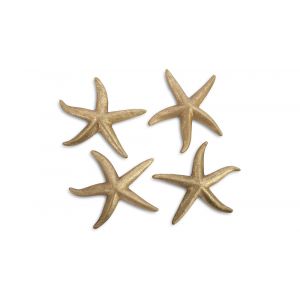 Phillips Collection - Starfish, Gold Leaf (Set of 4) - MD - PH67529