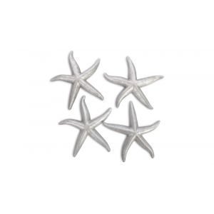 Phillips Collection - Starfish, Silver Leaf (Set of 4) - LG - PH67532