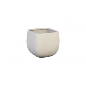 Phillips Collection - Swell Planter, Small, White - PH97028