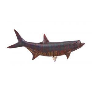 Phillips Collection - Tarpon Fish Wall Sculpture, Resin, Copper Patina Finish - PH100657