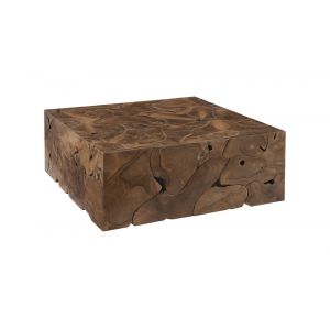 Phillips Collection - Teak Slice Coffee Table, Square - ID65145