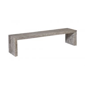 Phillips Collection - Waterfall Bench, Gray Stone - TH101895