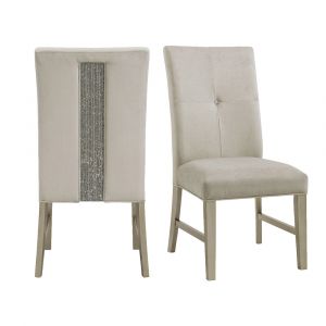 Picket House Furnishings - Alston Dining Side Chair in Champagne (Set of 2) - D-5080-6-SC