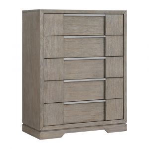 Picket House Furnishings - Argo 5-Drawer Chest in Grey - B-9770-3-CH