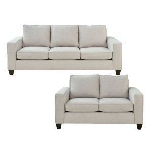 Picket House Furnishings - Boha 2PC Set with Sofa and Loveseat in Sincere Biscotti - U-409-8231-2PC
