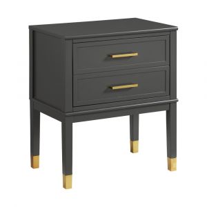Picket House Furnishings - Brody Side Table in Dark Charcoal - CTBN150NS
