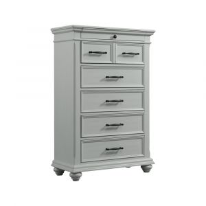Picket House Furnishings - Brooks 6-Drawer Chest in Grey - SR300CH