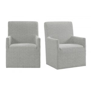 Picket House Furnishings - Cade Upholstered Arm Chair (Set of 2) - CNO300AC