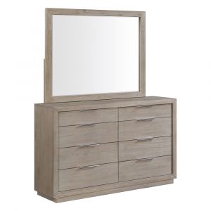 Picket House Furnishings - Cadia Dresser & Mirror Set in Grey - B-3430-5-DRMR