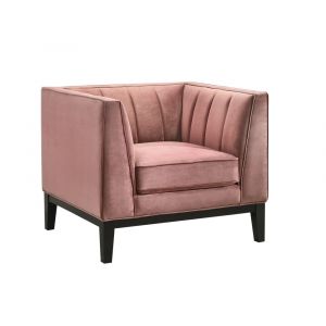 Picket House Furnishings - Calabasas Chair in Rose - UCI3682102