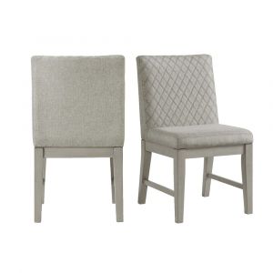 Picket House Furnishings - Calderon Side Chair in Gray - (Set of 2) - D.12040.SC3
