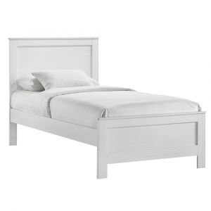 Picket House Furnishings - Camila Youth Twin Bed in White - CI700TB