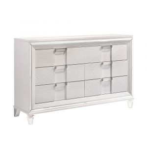Picket House Furnishings - Charlotte 6-Drawer Dresser in White - TN700DR