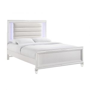 Picket House Furnishings - Charlotte Youth Full Platform Bed in White - TN777FB