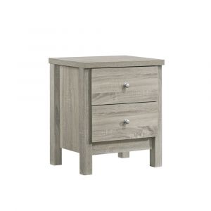 Picket House Furnishings - Cian 2-Drawer Nightstand in Grey - B-10253-NSE